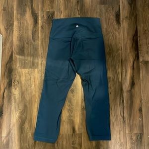 Lulu align crop leggings, never worn, as is, no tag